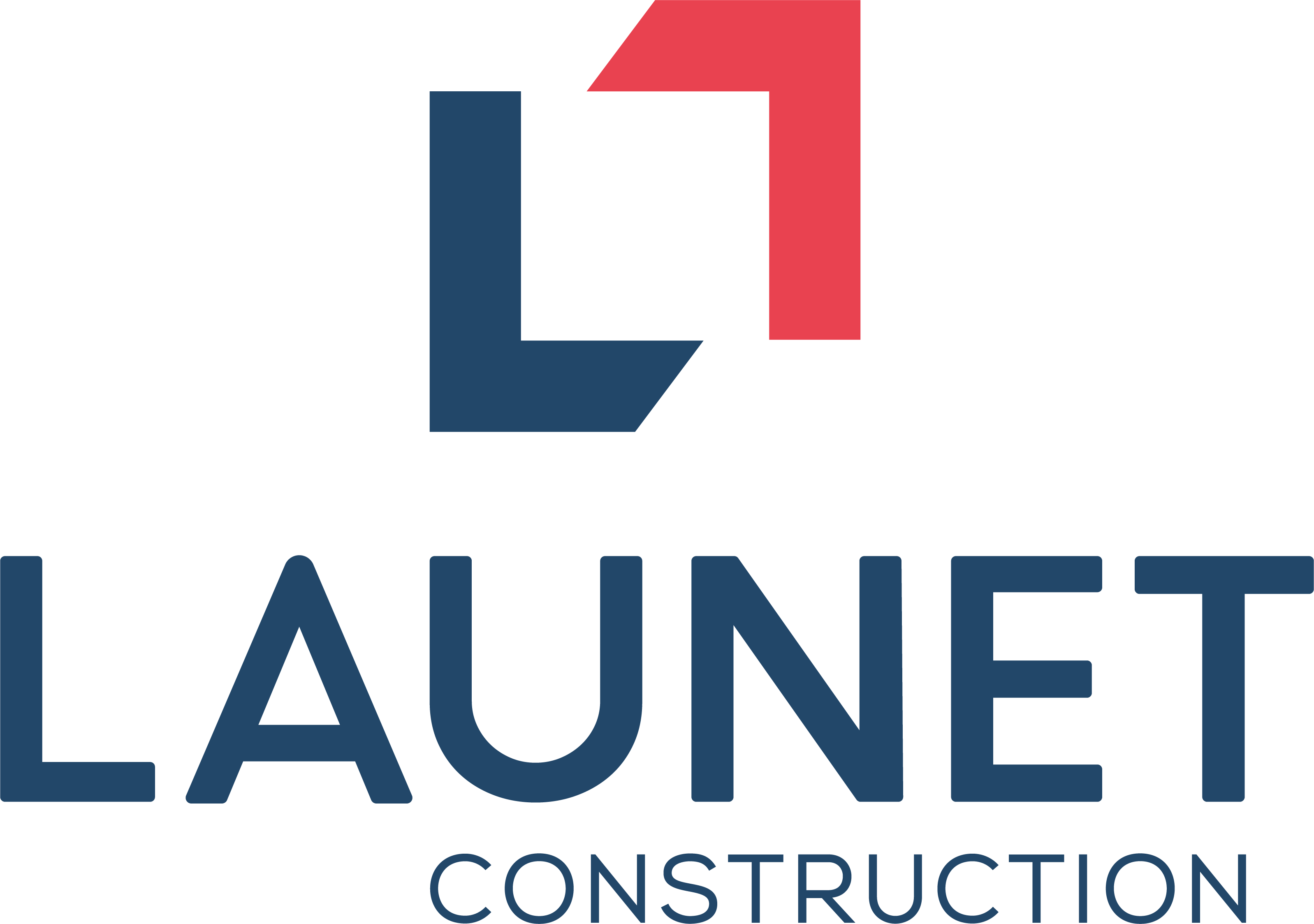 Logo LAUNET Construction