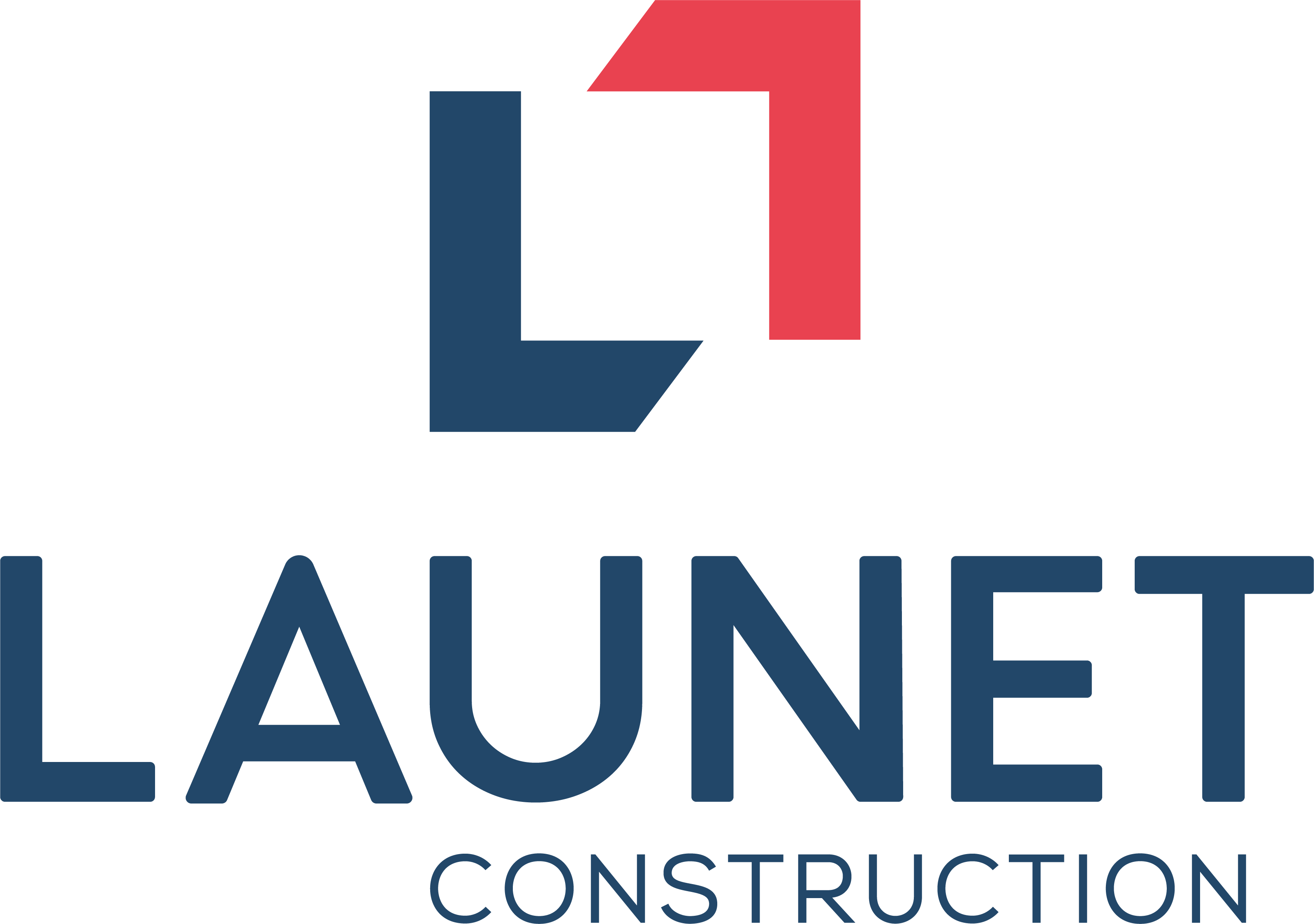 Logo LAUNET Construction