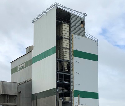 Bâtiment métallique agricole et silo métallique pour l'agroalimentaire