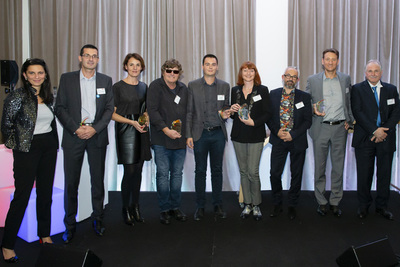 Lauréats des Trophées Trajectoires du BTP - crédit Photo Pierre Vassal