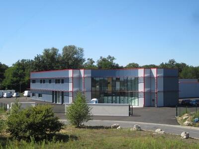 Batiment métallique réalisé par Barconnière à Nontron