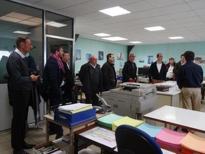 Visite de Georgeault SAS-1